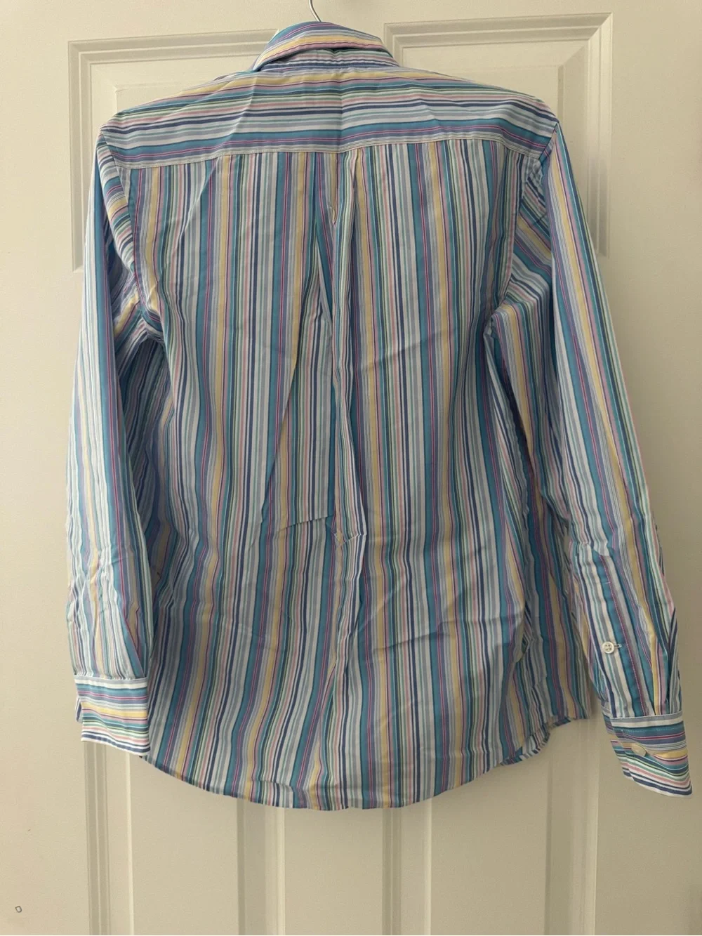 Ralph Lauren Pastel Multistripe Button-Down Shirt